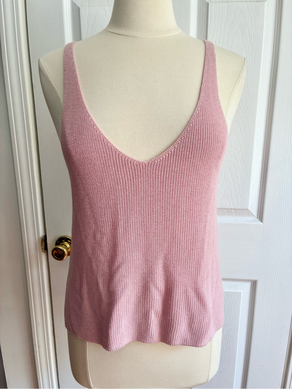 Forever 21 Deep V Knit Tank Top